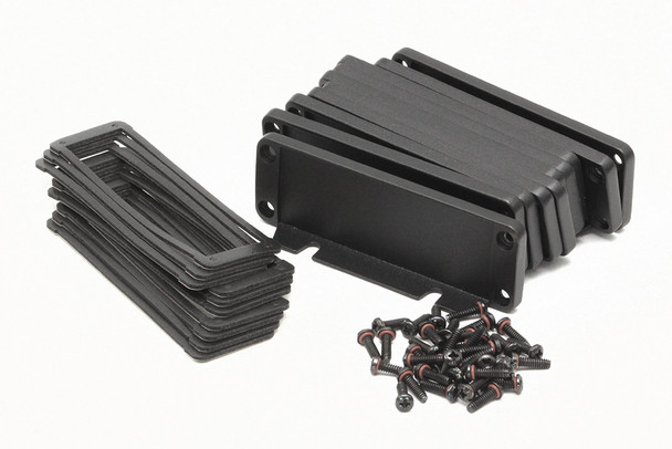 Hammond Manufacturing 1457LWPF-10 1457L flanged watertight end panels and gasket kit - 10/pack