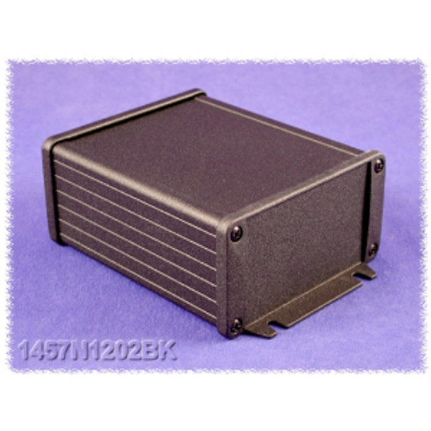 Hammond Manufacturing 1457N1202BK Watertight Extruded Aluminum Enclosure