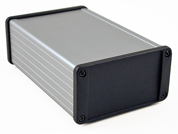Hammond Manufacturing 1457N1601E EMI/RMI shielded extruded aluminum enclosure 6.30x4.09x2.15