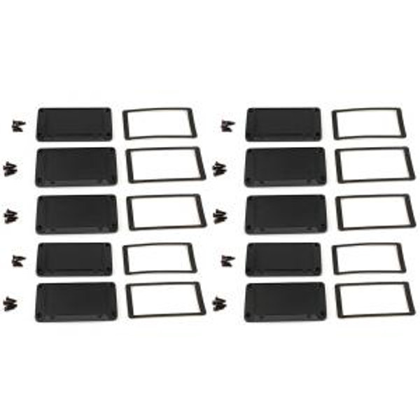 Hammond Manufacturing 1457NWPF-10 1457N flanged watertight end panels and gasket kit - 10/pack