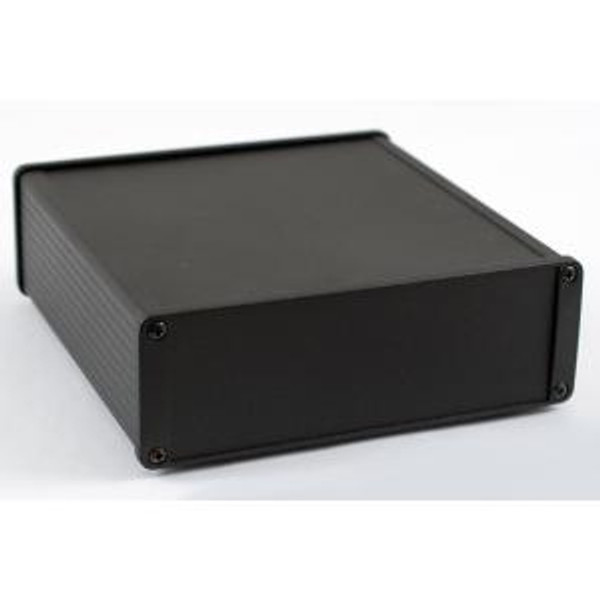 Hammond Manufacturing 1457T1601EBK Watertight Extruded Aluminum Enclosure