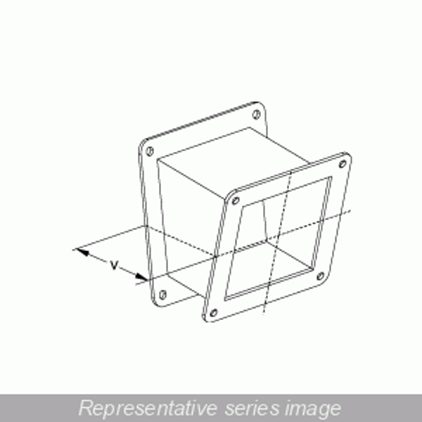 Hammond Manufacturing 1487B2P 22.5 Degree Elbow