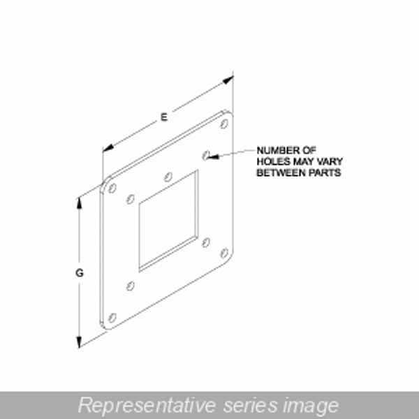 Hammond Manufacturing 1487ERCD Center Hole Reducer