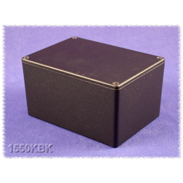 Hammond Manufacturing 1550KBK Diecast Aluminum Enclosure