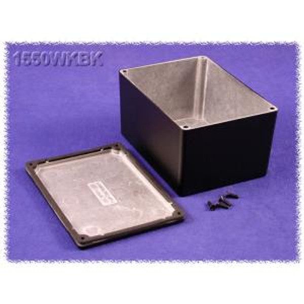Hammond Manufacturing 1550WKBK Diecast Aluminum Enclosure
