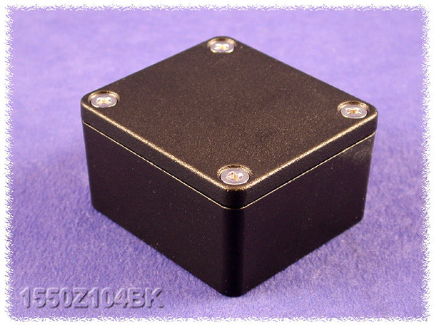 Hammond Manufacturing 1550Z104BK Diecast Aluminum Enclosure