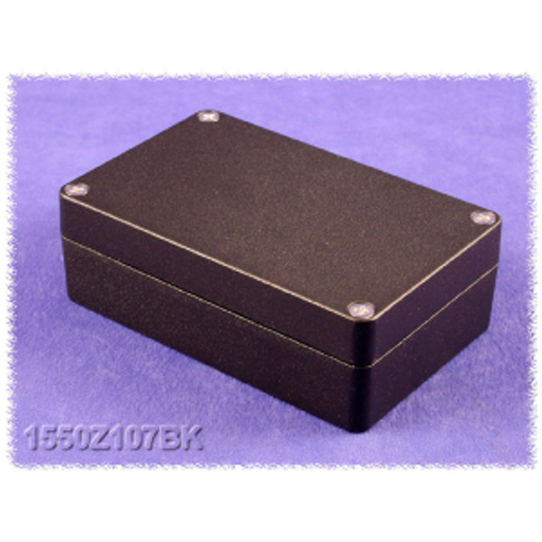 Hammond Manufacturing 1550Z107BK Diecast Aluminum Enclosure