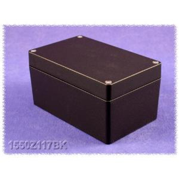 Hammond Manufacturing 1550Z117BK Diecast Aluminum Enclosure