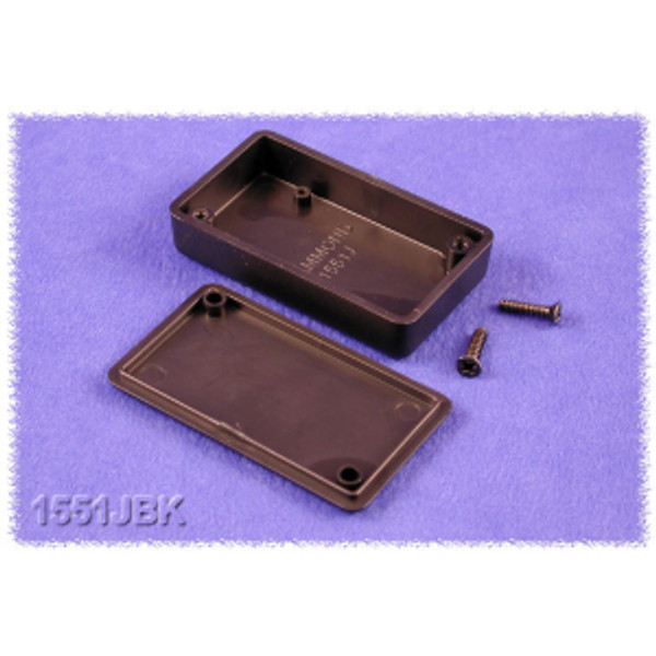 Hammond Manufacturing 1551JBK ABS Plastic Miniature Hand Held Enclosure