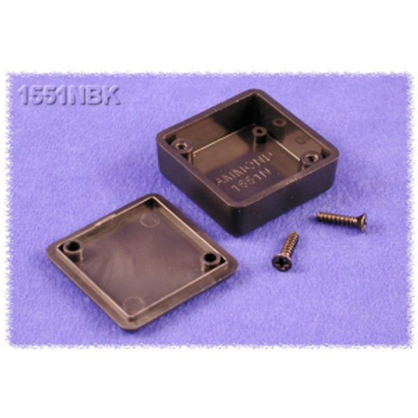 Hammond Manufacturing 1551NBK ABS Plastic Miniature Hand Held Enclosure