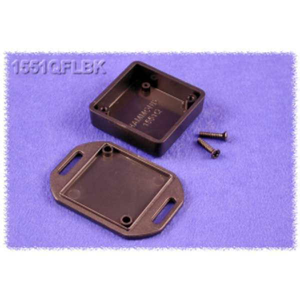 Hammond Manufacturing 1551QFLBK ABS Plastic Miniature Hand Held Enclosure