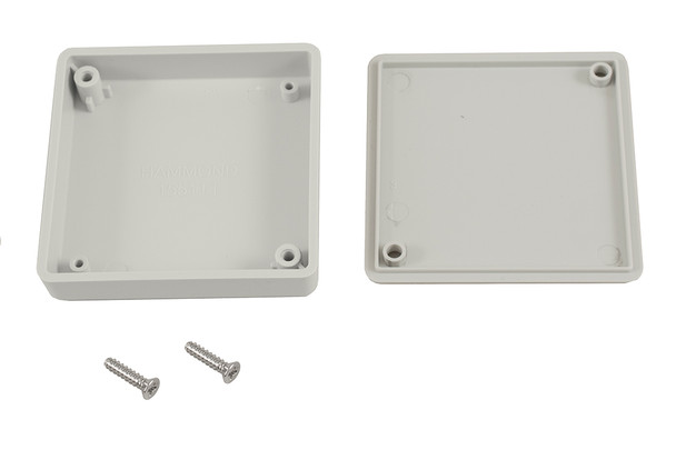 Hammond Manufacturing 1551TTGY ABS Plastic Miniature Hand Held Enclosure