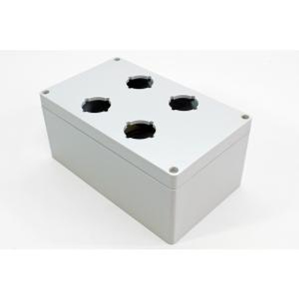 Hammond Manufacturing 1554PB4 N4X PB encl - 4 PB x 30.5mm - Polycarb