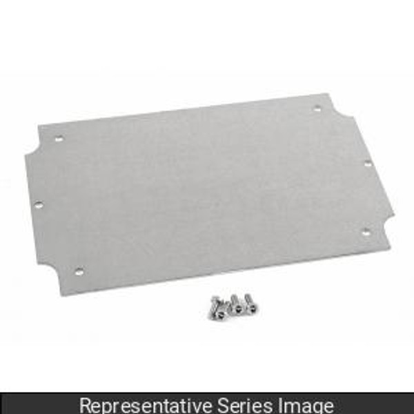Hammond Manufacturing 1554QPL Panel for 1554Q, QA - Galv