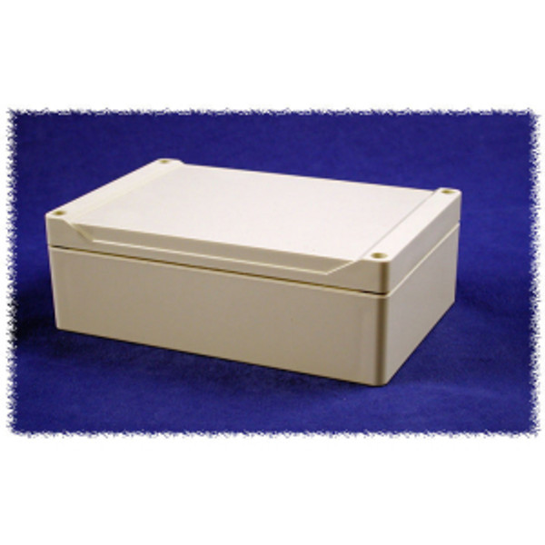 Hammond Manufacturing 1555H2GY RAL7035 grey watertight plastic enclosure
