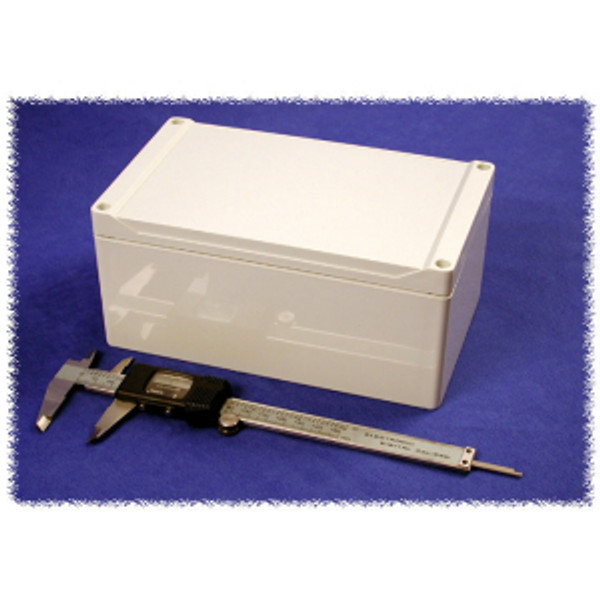 Hammond Manufacturing 1555UGY RAL7035 grey watertight plastic enclosure