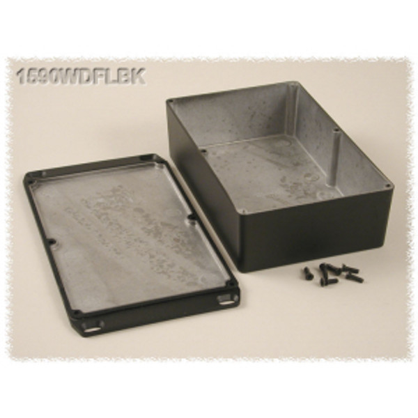 Hammond Manufacturing 1590WDFLBK enclosure - watertight diecast