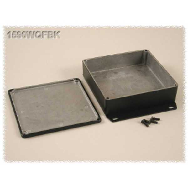 Hammond Manufacturing 1590WQFBK enclosure - watertight diecast