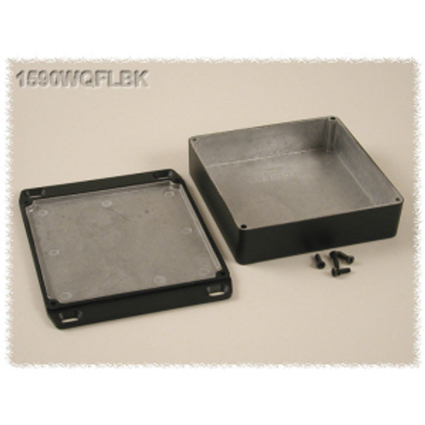 Hammond Manufacturing 1590WQFLBK enclosure - watertight diecast