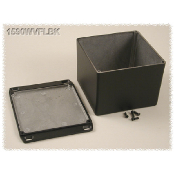 Hammond Manufacturing 1590WVFLBK enclosure - watertight diecast