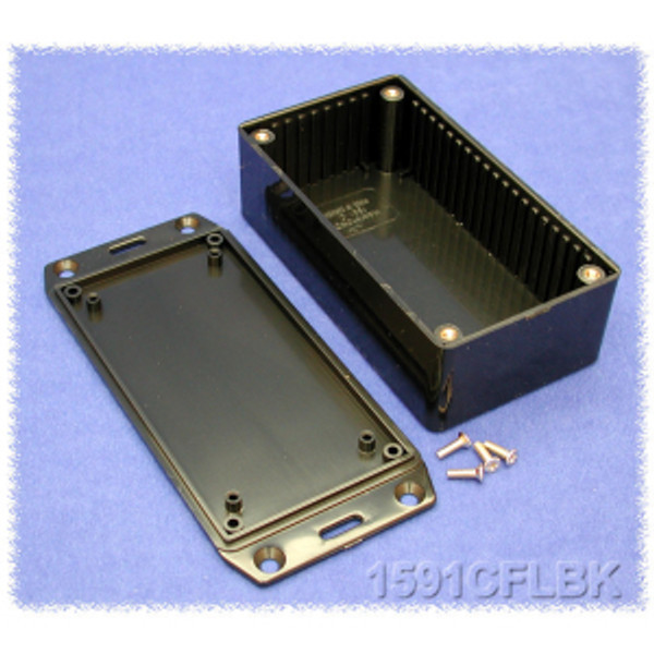 Hammond Manufacturing 1591CFLBK enclosure - plastic