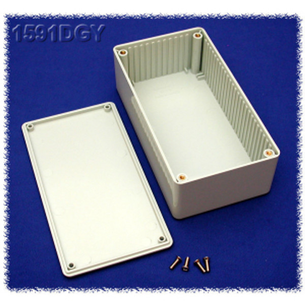 Hammond Manufacturing 1591DGY enclosure - plastic