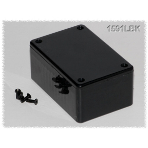 Hammond Manufacturing 1591LBK enclosure - plastic
