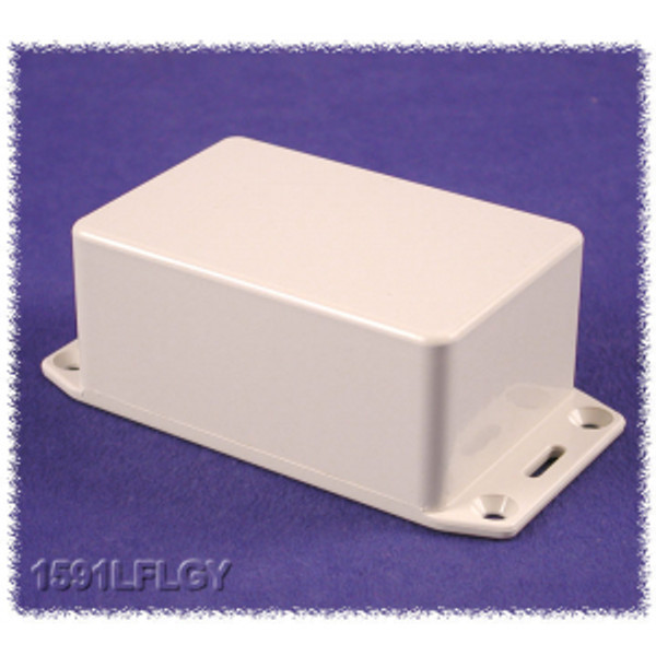 Hammond Manufacturing 1591LFLGY enclosure - plastic