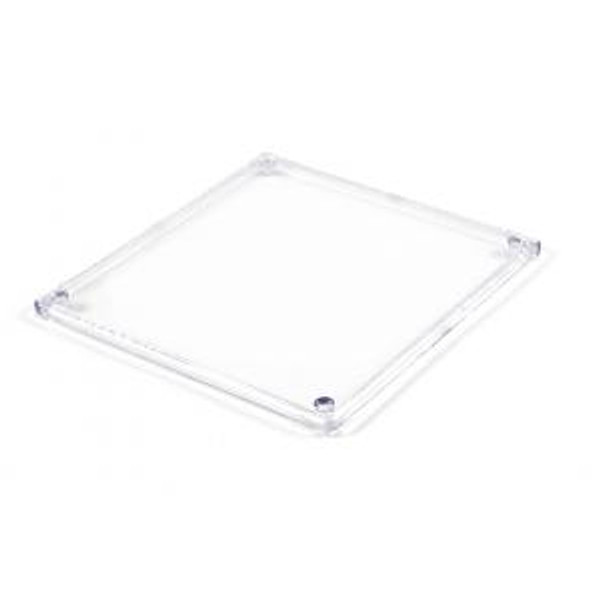 Hammond Manufacturing 1591VC lid - clear polycarbonate, made to fit 1591V enclosures