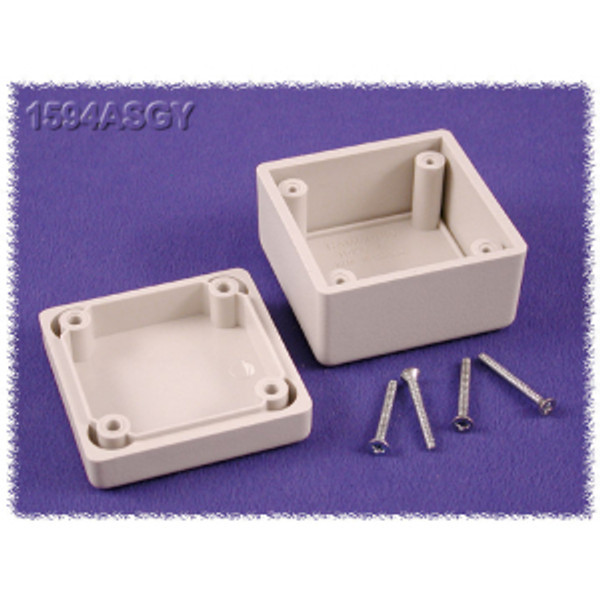 Hammond Manufacturing 1594ASGY enclosure - plastic