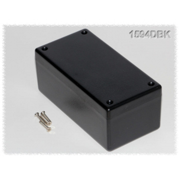Hammond Manufacturing 1594DBK enclosure - plastic