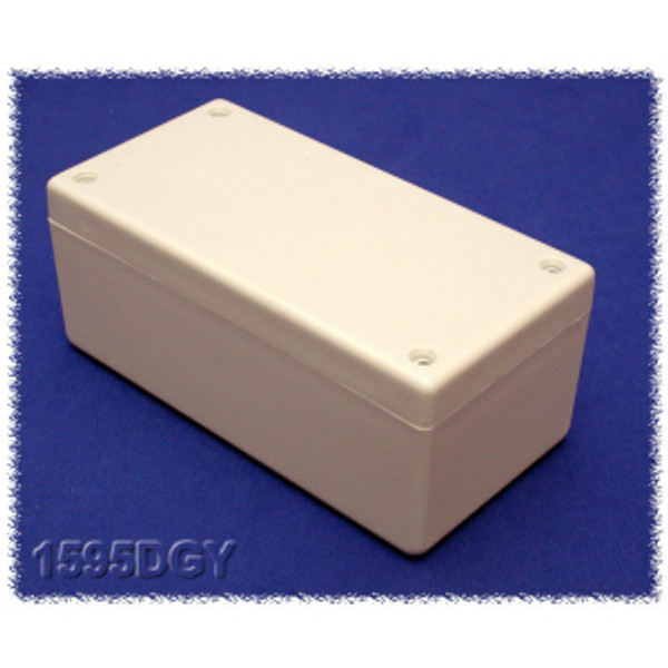 Hammond Manufacturing 1594DGY enclosure - plastic