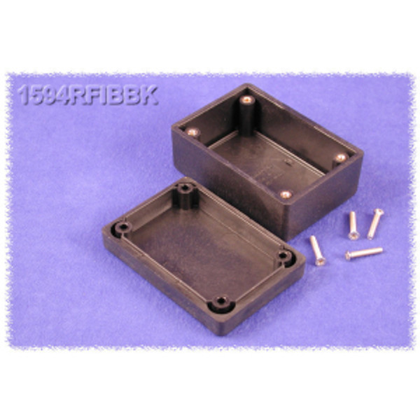 Hammond Manufacturing 1594RFIBBK enclosure - plastic