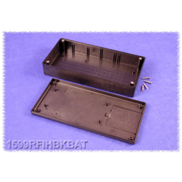Hammond Manufacturing 1599RFIHBKBAT enclosure - plastic