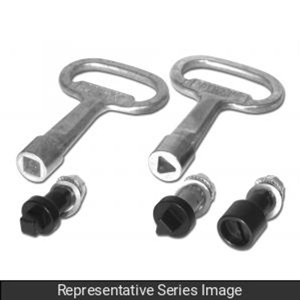 Hammond Manufacturing 2SLI Black Slotted Insert