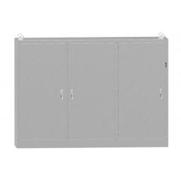 Hammond Manufacturing 3UHD8411924N4SS Type 12 Stainless Steel Three-Door Freestanding Disconnect Enclosure