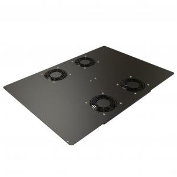 Hammond Manufacturing C2T1936F4TBK1 Fan Top Panel