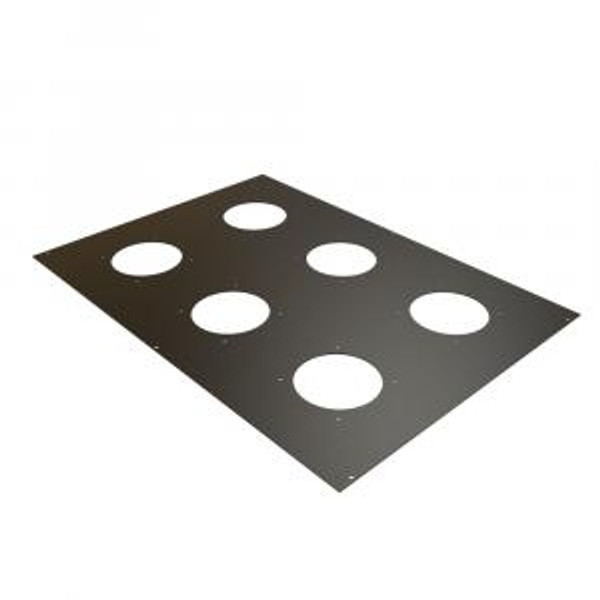 Hammond Manufacturing C2T1936FBK1 Fan Top Panel