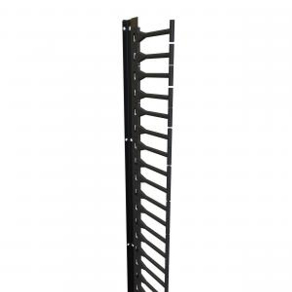 Hammond Manufacturing C4VFM42UBK 42U Vertical Finger Cable Manager