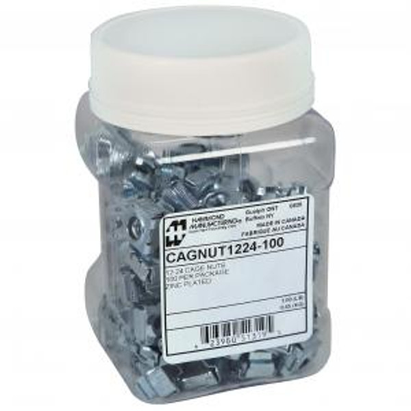 Hammond Manufacturing CAGNUT1224-100 Hardware