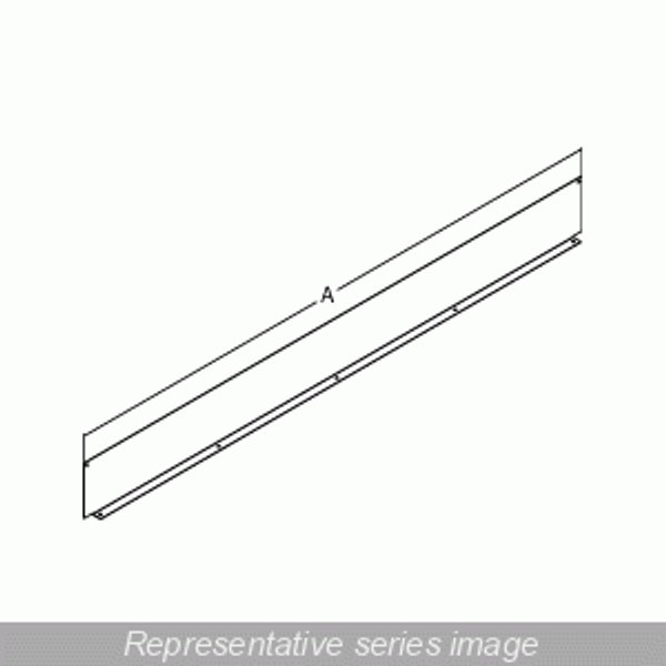 Hammond Manufacturing CWBA260 Straight Section Barrier