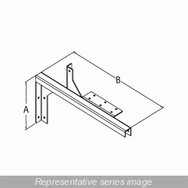 Hammond Manufacturing CWHW12 Wall Type Bracket Hanger