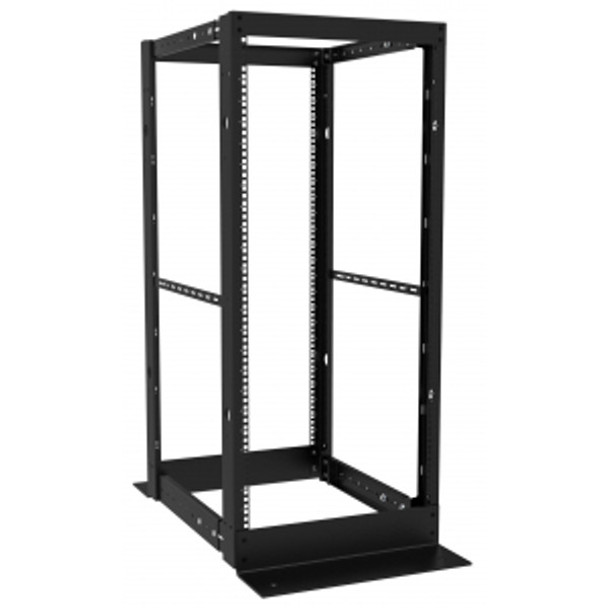 Hammond Manufacturing DC4R24 24U 4-Post Adjustable Depth Open Frame Rack