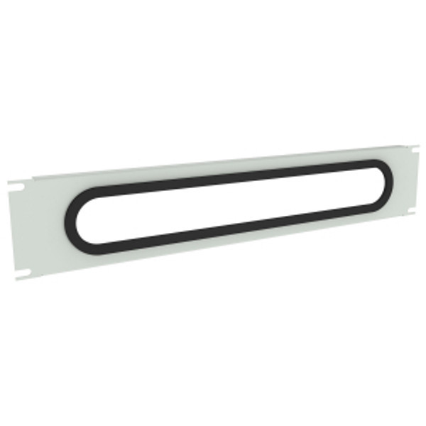 Hammond Manufacturing DNCE19LG1 2U Cable Entry Rack Panel