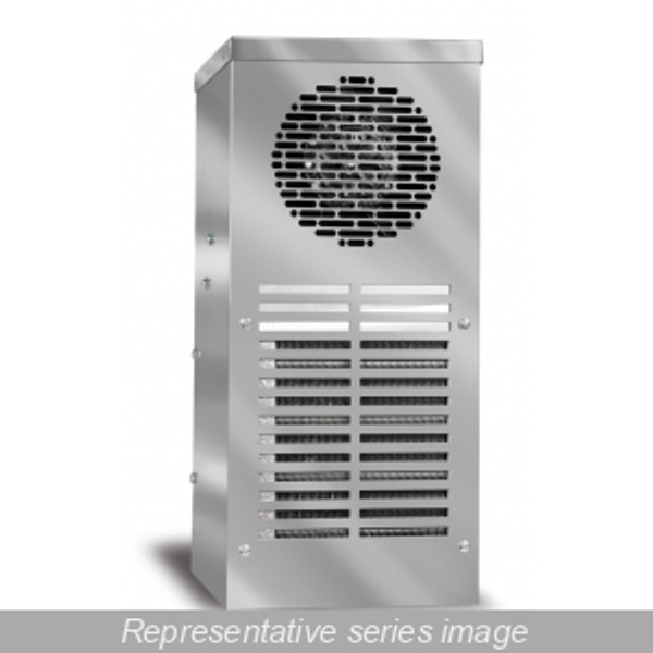 Hammond Manufacturing DTS3031A230N4SS Type 4X Side Mounting 900-1200 BTU/H Outdoor Air Conditioner