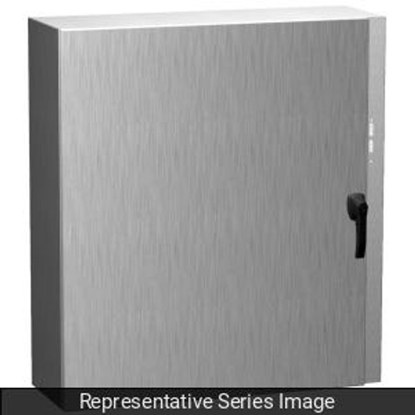 Hammond Manufacturing EN4DSC20228SS Type 4X Hinge Door Stainless Steel Wallmount Disconnect Enclosure