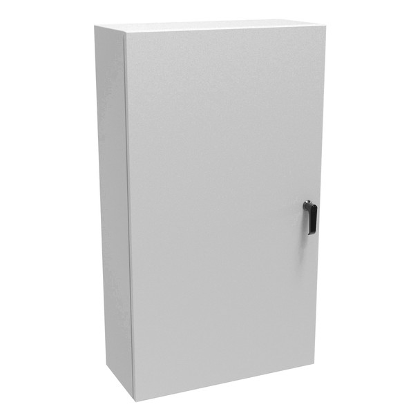 Hammond Manufacturing EN4SD422410LG Type 4 Hinge Door Mild Steel Wallmount Enclosure