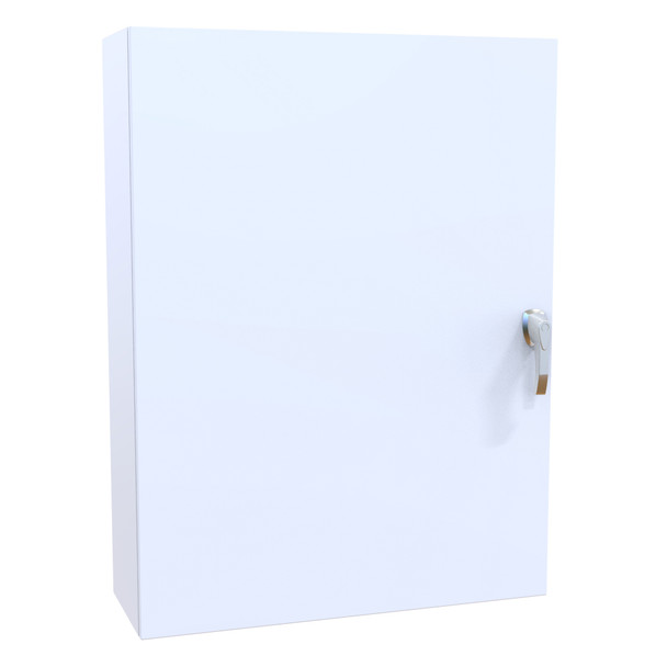 Hammond Manufacturing EN4SD483612SSWH Type 4X Hinge Door Painted White Stainless Steel Wallmount Enclosure