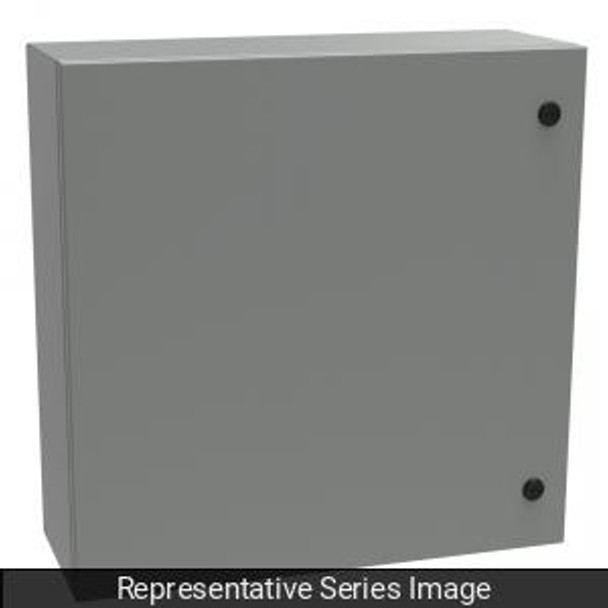 Hammond Manufacturing EN4SD603616GY Type 4 Hinge Door Mild Steel Wallmount Enclosure