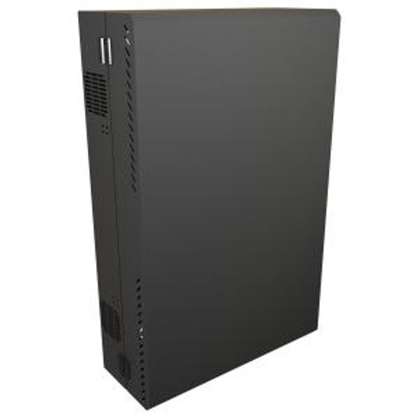 Hammond Manufacturing HLP4U43BK Low-Profile Wall Mount Rack Cabinet